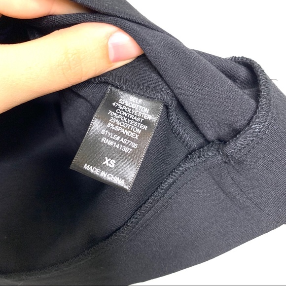 ASTR blue/black mini skirt size xs - Picture 5 of 8